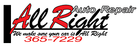 all right auto repair logo