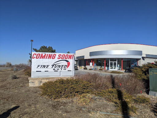 Business Evaluation When Buying an Auto Repair Shop | Chris Cotton and AutoFix Auto Shop Coaching. Image of Fine Tuned Auto’s new auto repair shop branch. With big announcement stating “Coming Soon.”